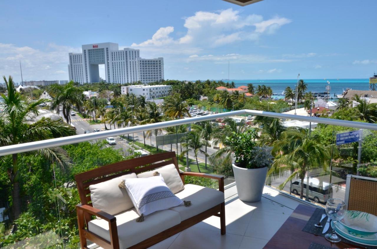 Takh Sea View Apartment Cancún Kültér fotó
