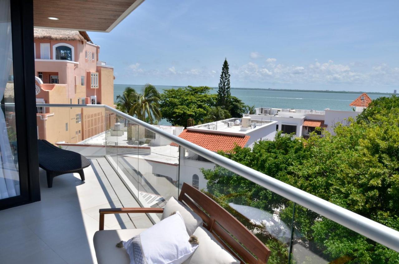 Takh Sea View Apartment Cancún Kültér fotó