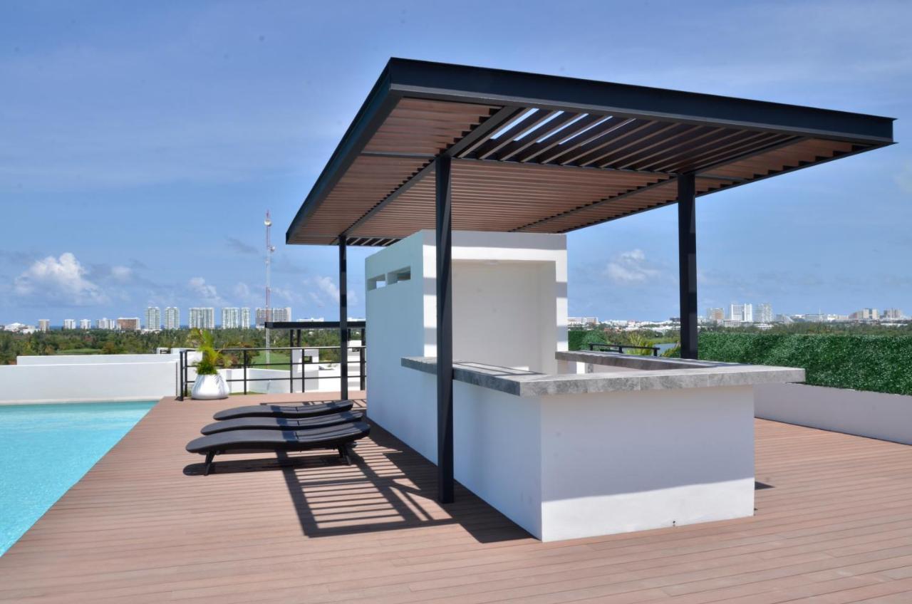 Takh Sea View Apartment Cancún Kültér fotó